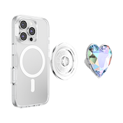 Iridescent Crystal Heart &mdash; MagSafe PopGrip image number 6