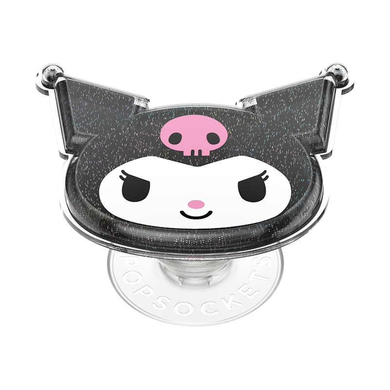 Tidepool Glitter Kuromi &mdash; Adhesive PopGrip image number 8