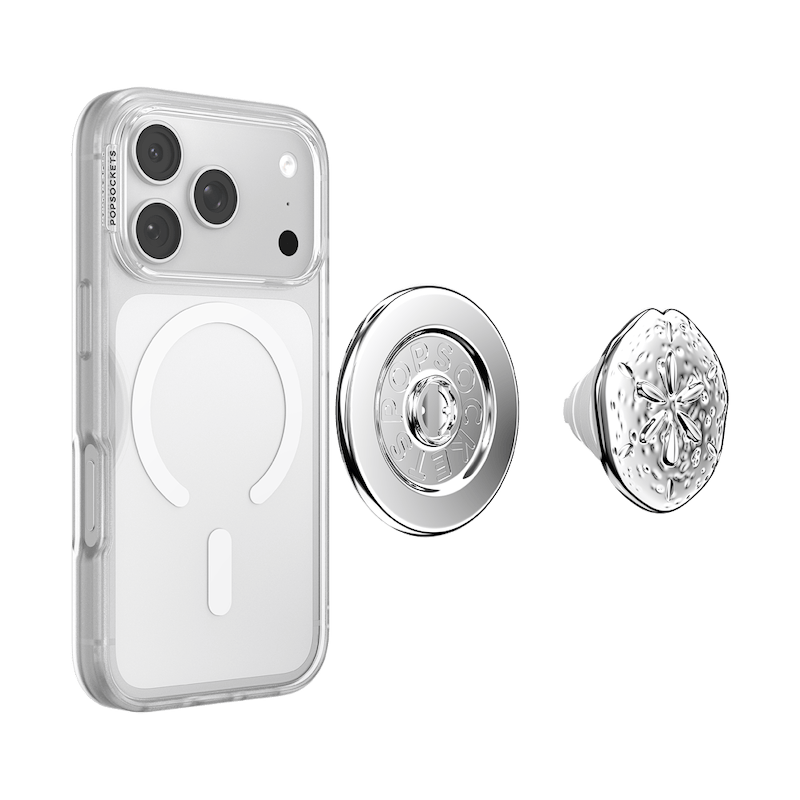 Enamel Silver Dollar &mdash; MagSafe PopGrip image number 5