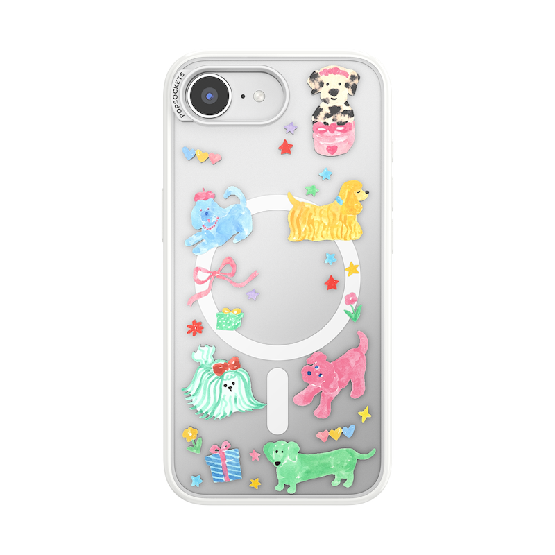 Puppy Cluster &mdash; iPhone 17e/16e MagSafe Case image number 0