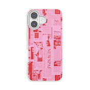 Hot off the Press Pink &mdash; iPhone 16 MagSafe Case image number 1