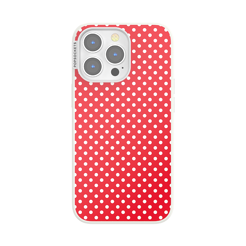 Cherry Red Polka Dot &mdash; iPhone 13 Pro MagSafe Case image number 0