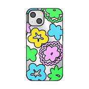 Doodle Flowers &mdash; iPhone 14 MagSafe Case image number 1