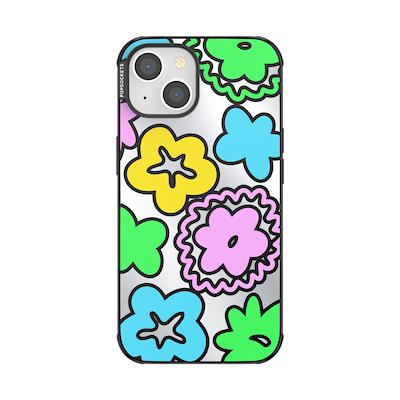 Doodle Flowers &mdash; iPhone 14 MagSafe Case