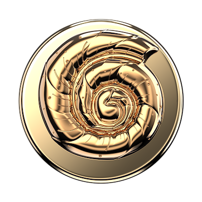 Secondary image for hover Enamel Nautilus Shell &mdash; MagSafe PopGrip