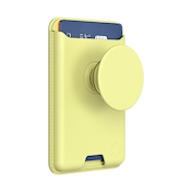 Butter Yellow &mdash; Softgoods MagSafe PopWallet+ image number 1