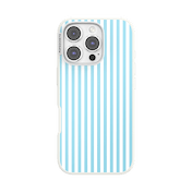 Soft Blue Stripe &mdash; iPhone 16 Pro MagSafe Case image number 1