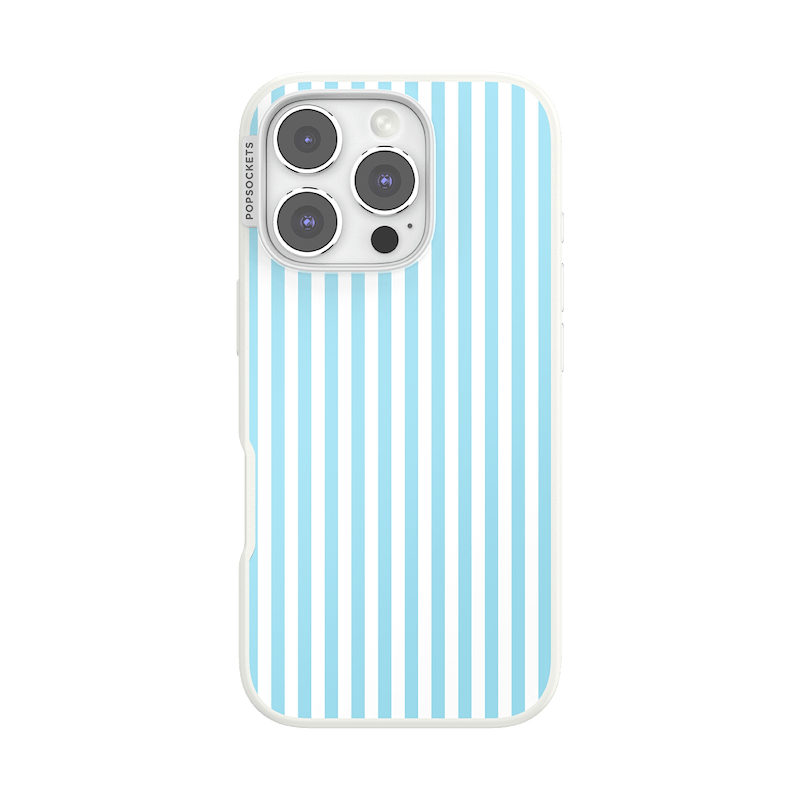 Soft Blue Stripe &mdash; iPhone 16 Pro MagSafe Case image number 0