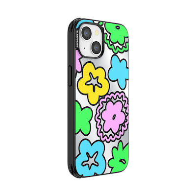 Secondary image for hover Doodle Flowers &mdash; iPhone 14 MagSafe Case