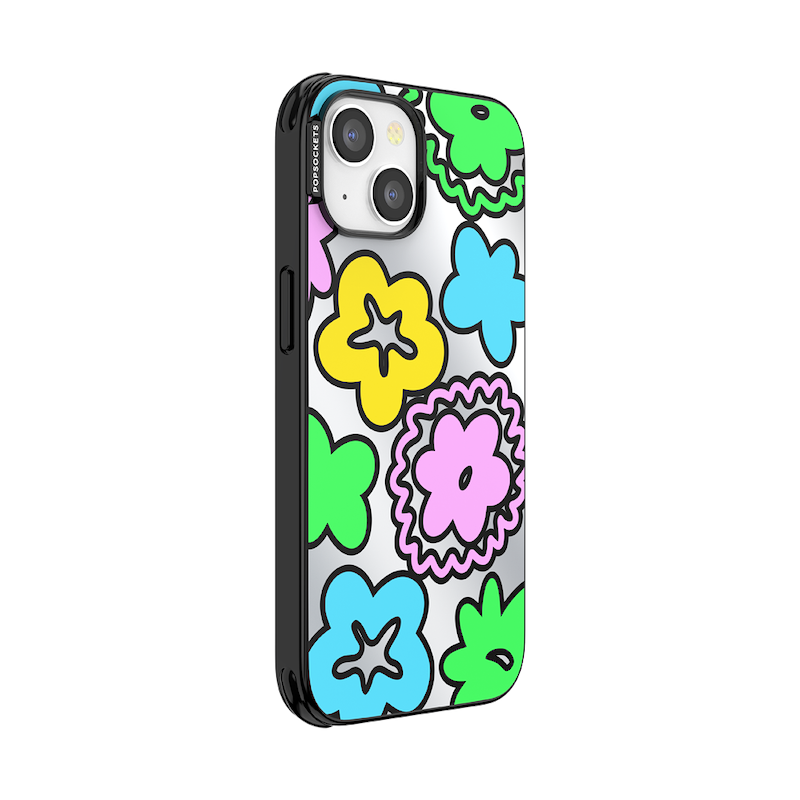Doodle Flowers &mdash; iPhone 14 MagSafe Case image number 1