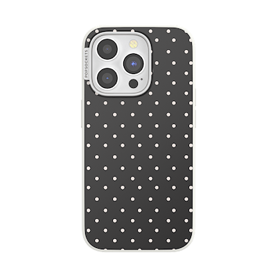 Licorice Dot &mdash; iPhone 15 Pro MagSafe Case