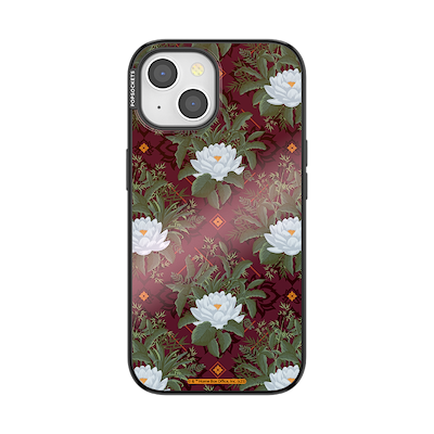 Mirror Lush White Lotus  — iPhone 15 MagSafe Case