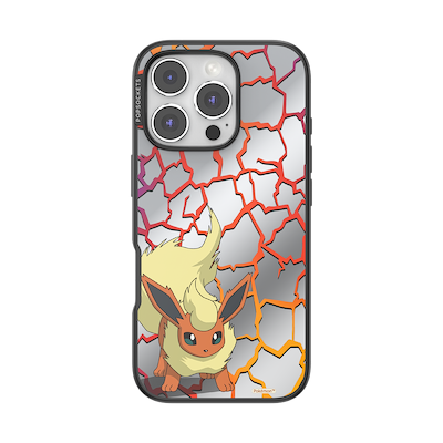 Mirror Flareon's Flame Charge &mdash; iPhone 16 Pro MagSafe Case