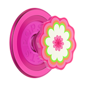 Molded Flower Kaleidoscope Pink &mdash; MagSafe PopGrip image number 1