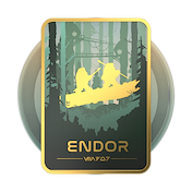 Enamel Welcome To Endor &mdash; MagSafe PopGrip image number 2