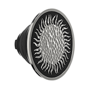 Enamel Hammered Sun Black &mdash; PopTop image number 1