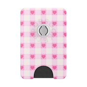 Blush Gingham &mdash; MagSafe PopWallet+ image number 4