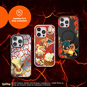 Mirror Flareon's Flame Charge &mdash; iPhone 17 Pro Max MagSafe Case image number 5