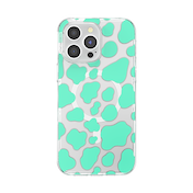 Turquoise Cow Cow &mdash; iPhone 14 Pro Max MagSafe Case image number 1