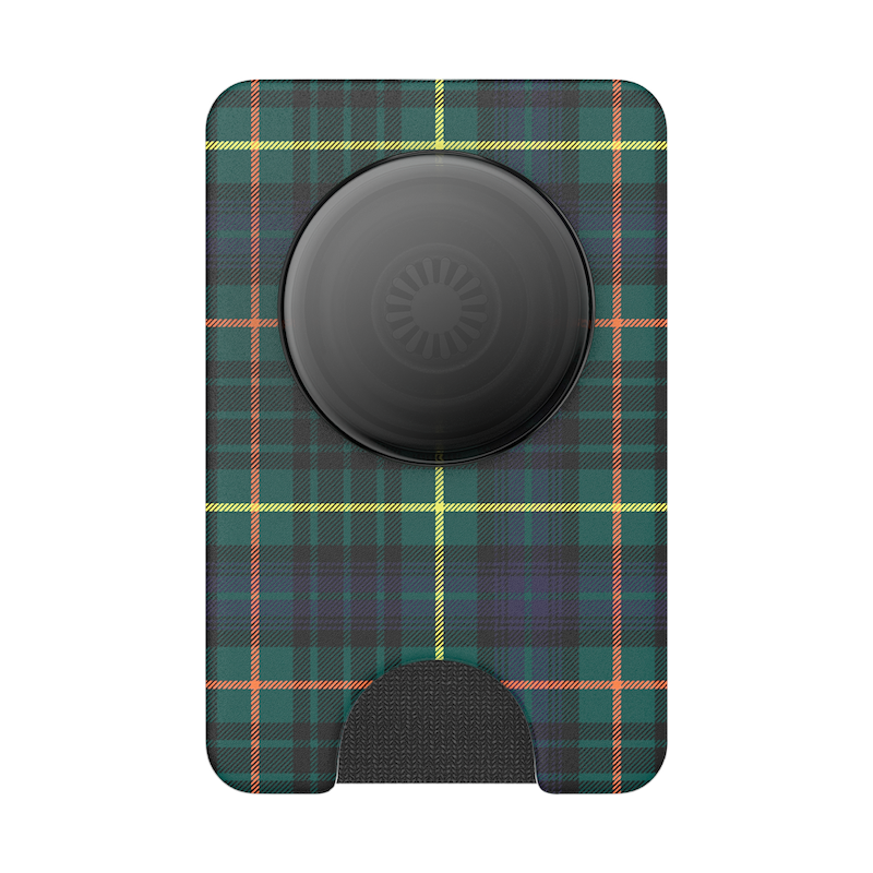 Classic Tartan Green &mdash; MagSafe PopWallet+ image number 1