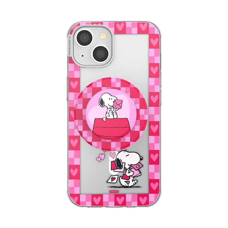 Snoopy's Love Notes &mdash; iPhone 14 MagSafe Case image number 0