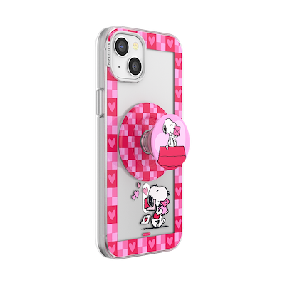 Secondary image for hover Snoopy's Love Notes &mdash; iPhone 15 Plus MagSafe Case