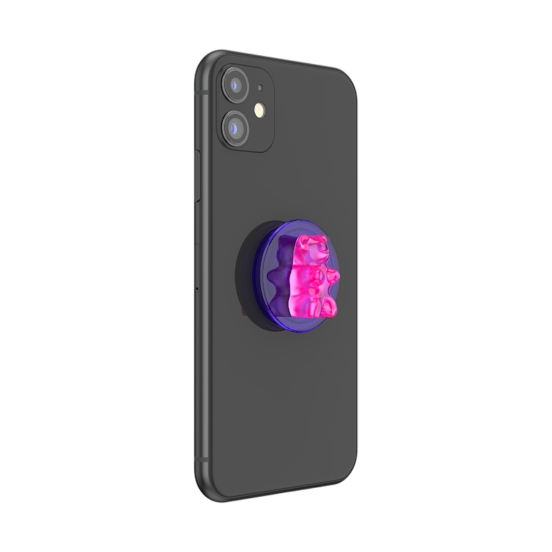 Bon Bon Gummy Bear Purple Punch &mdash; Adhesive PopGrip image number 3