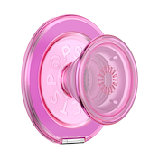 Translucent Baby Pink &mdash; MagSafe Kick-Out Grip & Stand image number 1