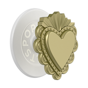 PopOut Sacred Heart Gold &mdash; MagSafe PopGrip image number 1
