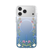 Blue Boho Wildflowers &mdash; iPhone 17 Pro Max MagSafe Case image number 1