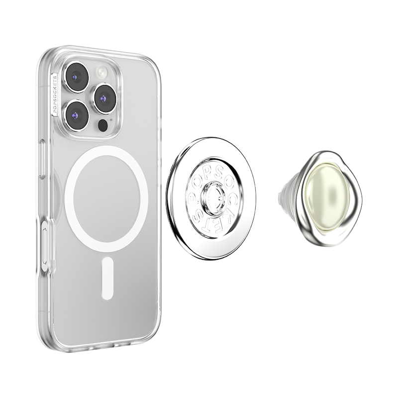 Enamel Eye of the Behold Silver &mdash; MagSafe PopGrip image number 5