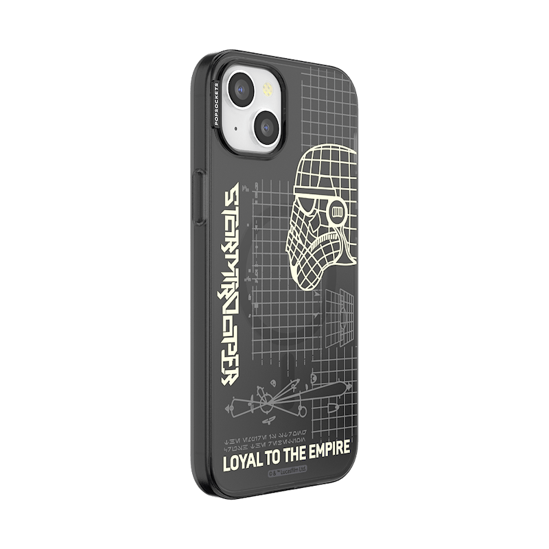 Stormtrooper Spec&nbsp; &mdash; iPhone 15 Plus MagSafe Case image number 1