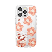 Minnie Checkered Flower &mdash; iPhone 15 Pro MagSafe Case image number 1