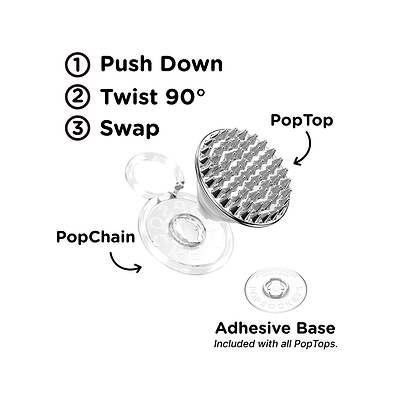 Secondary image for hover Enamel Stud Muffin &mdash; PopTop