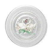 Love Swan Cameo &mdash;  MagSafe PopGrip image number 2