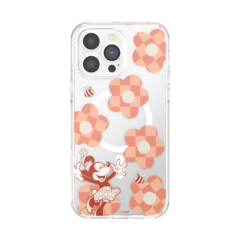 Minnie Checkered Flower&nbsp; &mdash; iPhone 14 Pro Max MagSafe Case image number 10