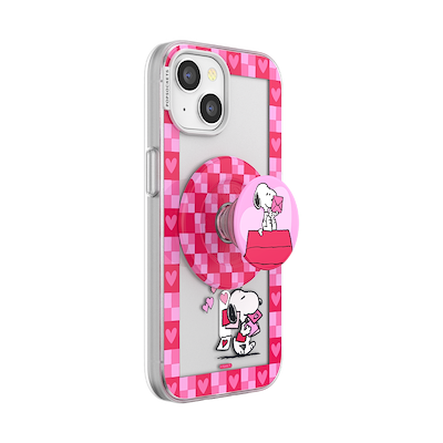 Secondary image for hover Snoopy's Love Notes &mdash; iPhone 15 MagSafe Case