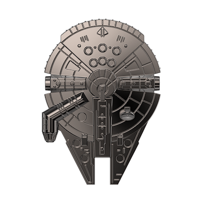 Dimensionals Millennium Falcon — Adhesive PopGrip