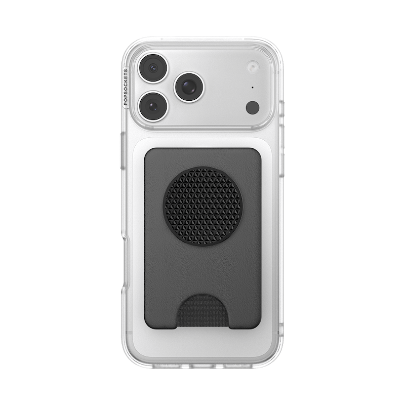 Knurl Black &mdash; MagSafe Kick-Out PopWallet+ & Stand image number 5