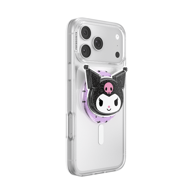 Tidepool Glitter Kuromi &mdash; MagSafe PopGrip image number 7