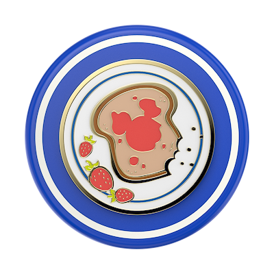 Secondary image for hover Enamel Mickey Toast — MagSafe PopGrip