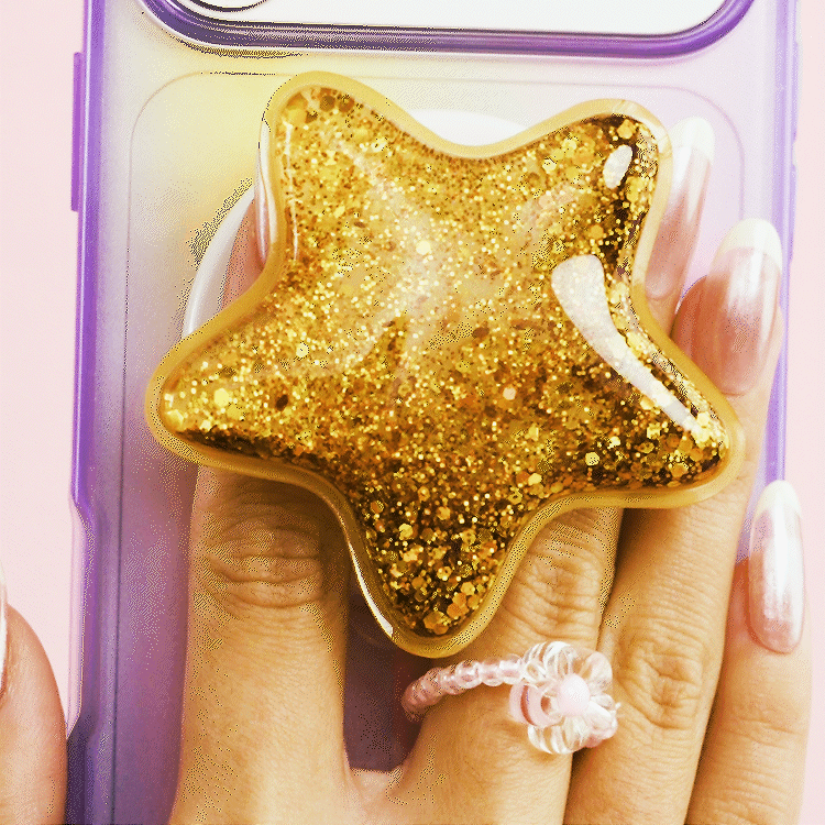 Tidepool Squishy Star Gold &mdash; MagSafe PopGrip image number 2