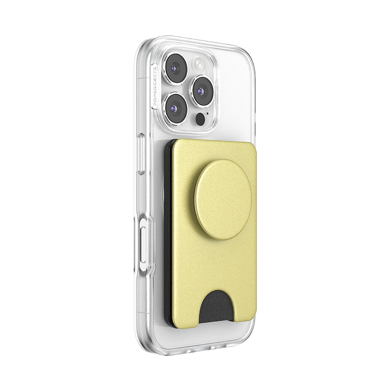 Painted Gold &mdash; MagSafe Kick-Out PopWallet+ & Stand image number 2