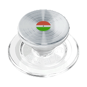 Backspin Aluminum 45rpm Silver &mdash; MagSafe PopGrip image number 2