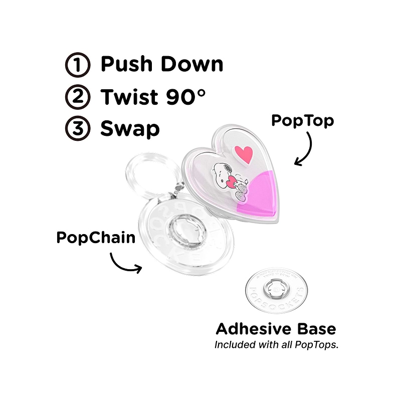 Tidepool Squishy Heart Snoopy Love &mdash; PopTop image number 1