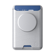 Silver &mdash; Softgoods MagSafe PopWallet+ image number 2