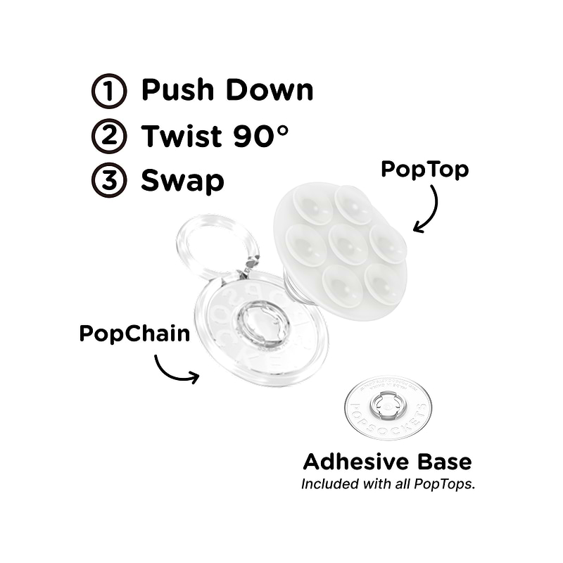 Clear &mdash; Suck-Up PopTop & Mount image number 1