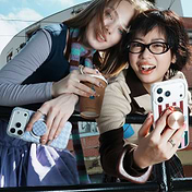 Aluminum Radial Rose Gold &mdash; MagSafe PopGrip image number 3