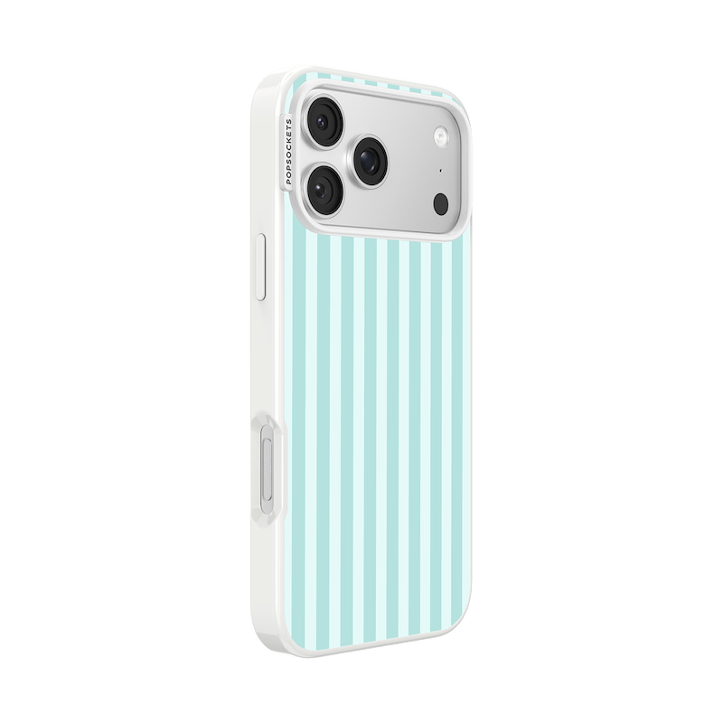 Mint Stripes &mdash; iPhone 17 Pro Max MagSafe Case image number 1