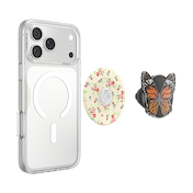 Enamel Butterfly Monarch &mdash; MagSafe PopGrip image number 6